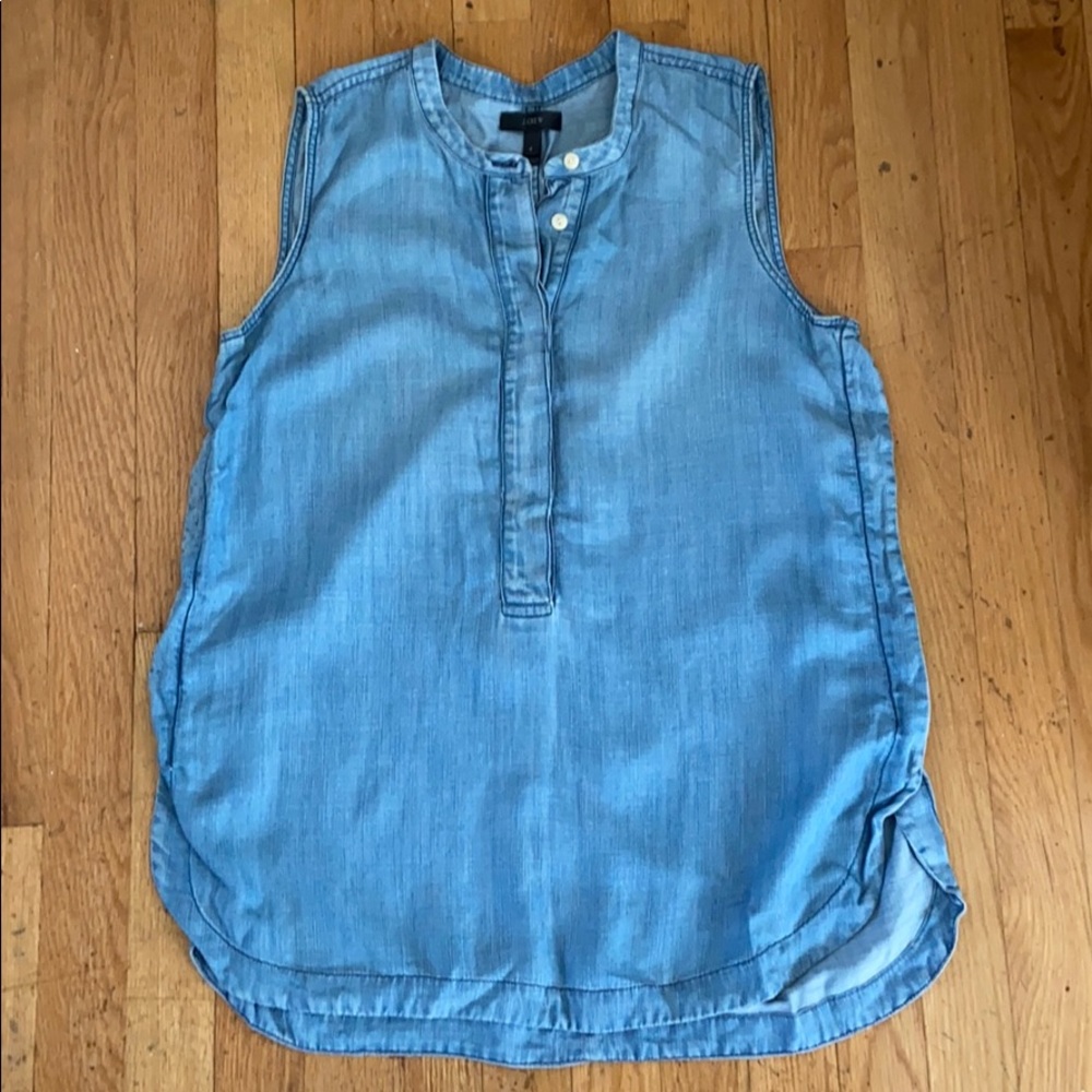 J.Crew Chambray Blouse